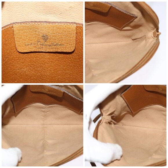 GUCCI GG Supreme Shoulder Bag PVC White Gold 904 02 047 Auth BA3348 - Picture 15 of 16